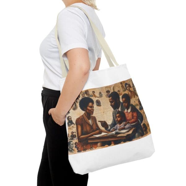 Tote Bag (AOP) Wear the Story. Teach the Truth.” - Image 48