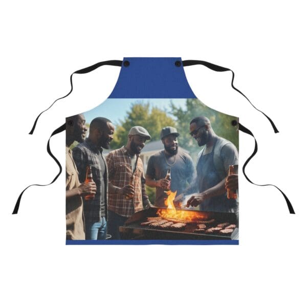 Apron (AOP) "Where Smoke Meets Brotherhood—Cookout Ready."