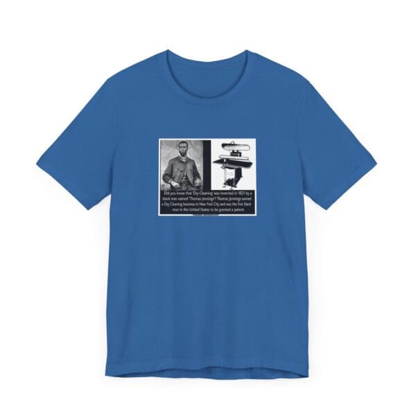 Unisex Jersey Short Sleeve Tee "Thomas L. Jennings: First Black Patent Holder, Forever a Trailblazer" - Image 35