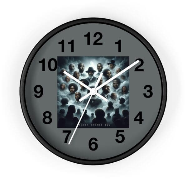 Wall Clock "Through the Mist, History Speaks." - Image 4