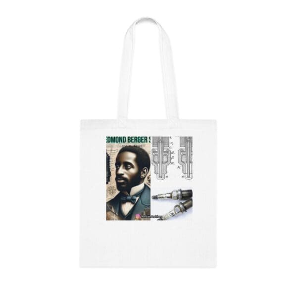 Tote Bag (AOP) "Spark Innovation – Carry Edmond Berger’s Colorful Legacy"