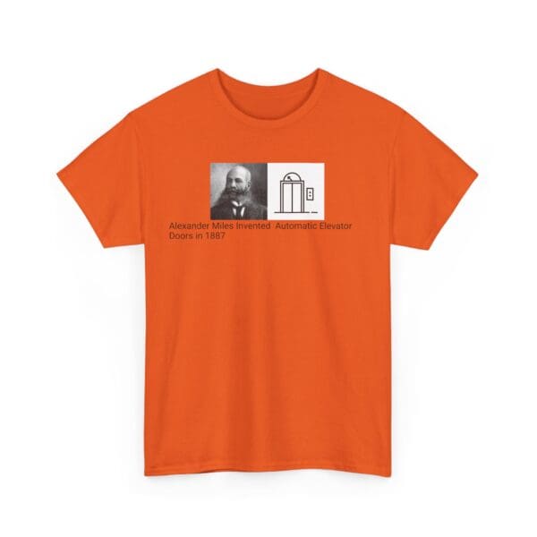 Unisex Heavy Cotton Tee "Alexander Miles: Elevating Innovation, One Step at a Time." - Image 30