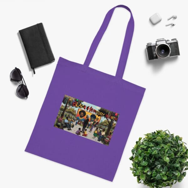 Organic Canvas Tote Bag "Where the Park Meets History: Play, Learn, Empower - Image 24