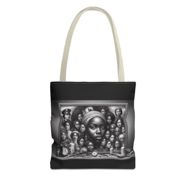 Tote Bag (AOP) “One Woman’s Strength. Generations Stand Behind Her.” - Image 19