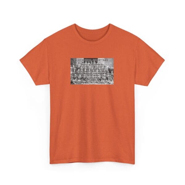 Unisex Heavy Cotton Tee "Black Wall Street: Built on Strength, Burned in Hate, Rising Again." - Image 31