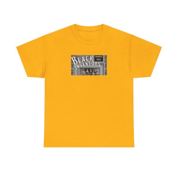 Unisex Heavy Cotton Tee "Inventors Who Changed the World" - Image 17