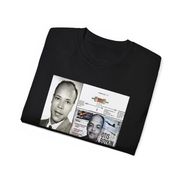 Unisex Ultra Cotton Tee "Otis Boykin: The Genius Behind Modern Electronics" - Image 12