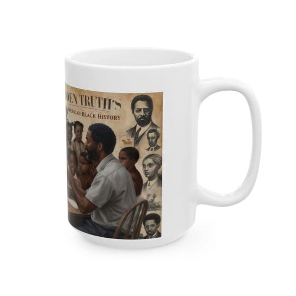 Ceramic Mug, (11oz, 15oz) "Knowledge Passed Down, Legacy Lifted Up" - Image 8