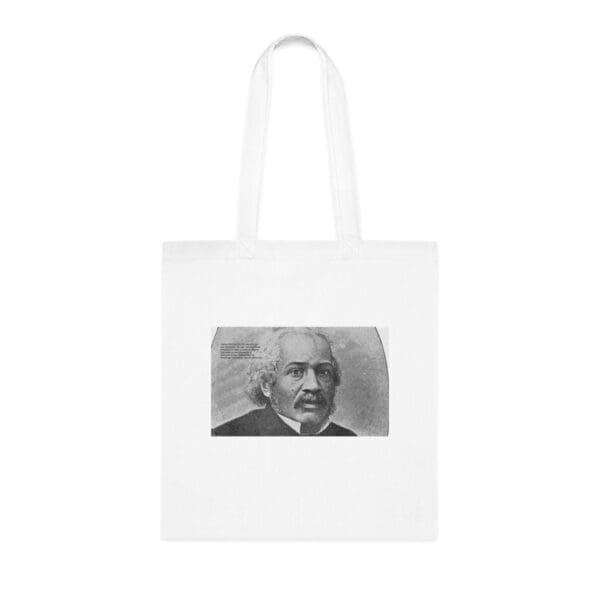 Cotton Canvas Tote Bag "Revolutionary Spirit in Every Stitch – Inspired by James McCune Smith"