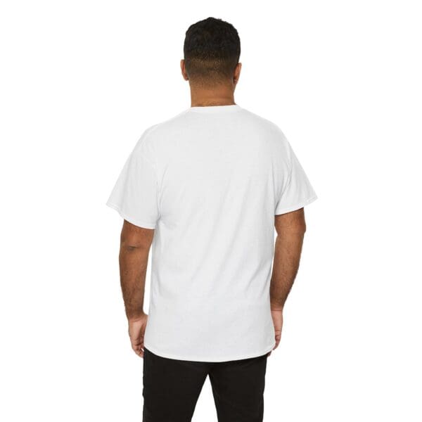 Unisex Heavy Cotton Tee "Alexander Miles: Elevating Innovation, One Step at a Time." - Image 8