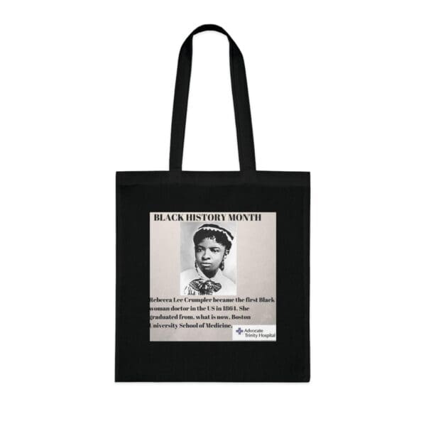 Cotton Canvas Tote Bag "Heal History – Carry Rebecca Lee Crumpler’s Legacy" - Image 19