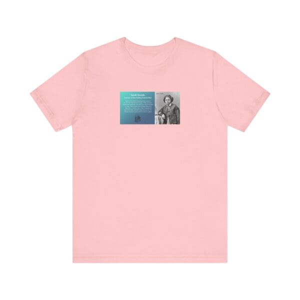Unisex Jersey Short Sleeve Tee  "Sarah E. Goode: The Mind That Transformed Space" - Image 53