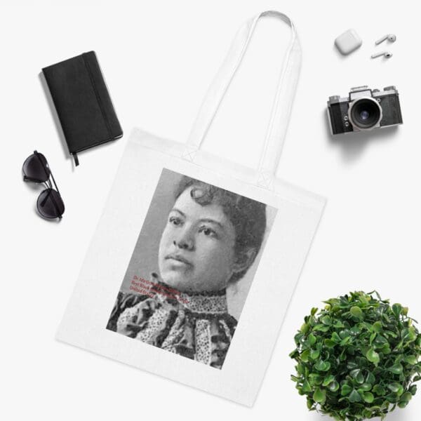 Cotton Canvas Tote Bag "Empowering Generations – Carry Dr. Ida Gray’s Vision" - Image 3