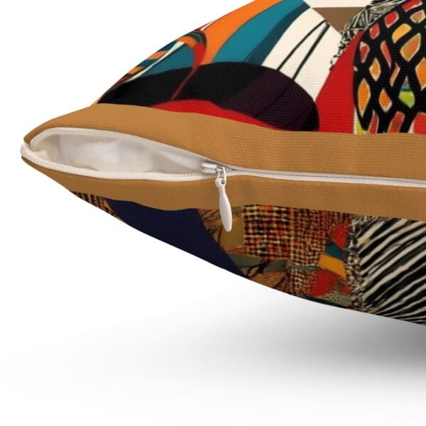 Vibrant Abstract Pillow – Bohemian Home Decor Accent Art for Your Space, Comfort for Your Soul." - Image 12