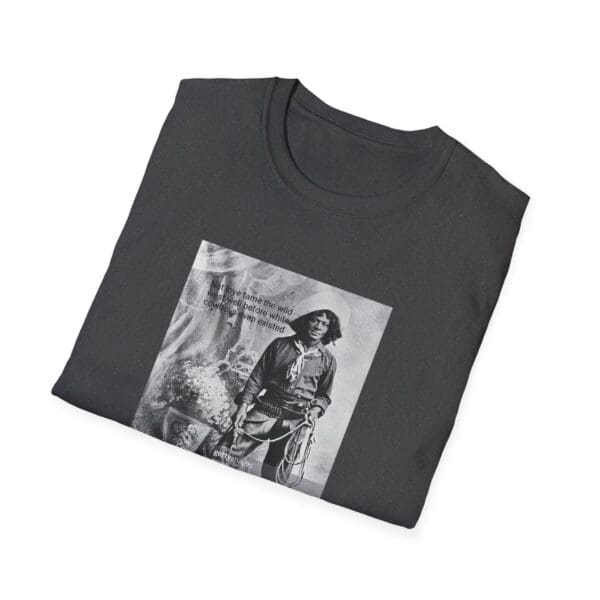 Unisex Softstyle T-Shirt "Ride with Nate Love—The Cowboy Who Defied History. - Image 44
