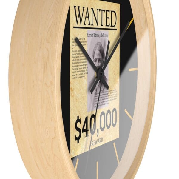 Wall Clock Harriet Tubman: Time for Freedom - Image 2