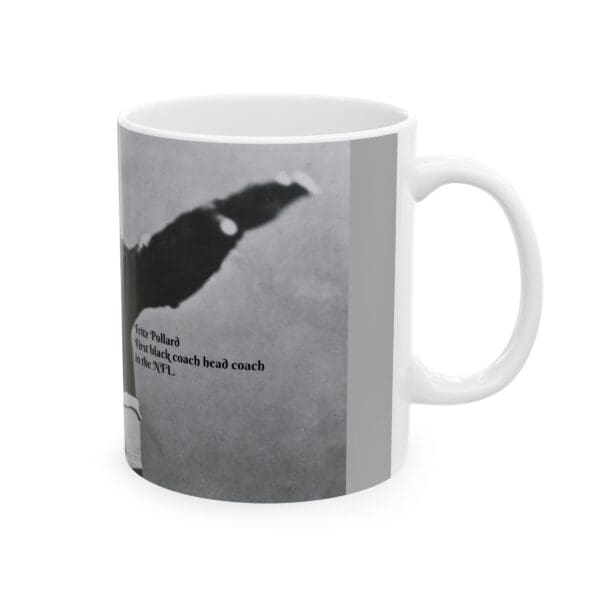 Ceramic Mug, (11oz, 15oz) "Paving the Way, Changing the Play—Fritz Pollard’s Impac - Image 4