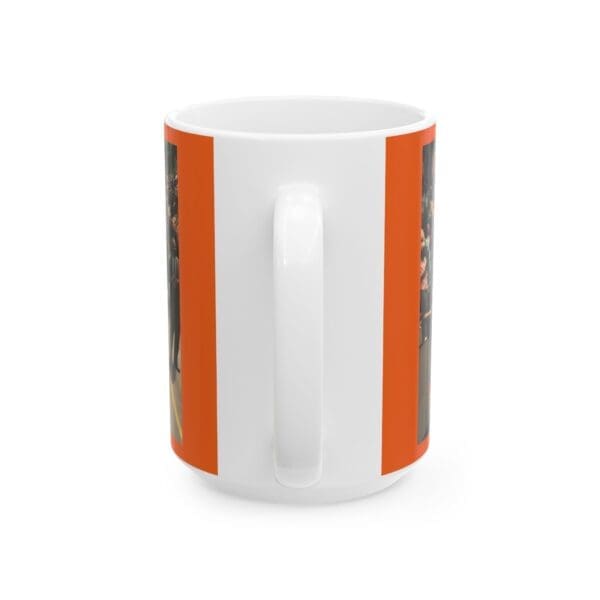 Ceramic Mug, (11oz, 15oz) Drumming for Change, Marching for Truth" - Image 6