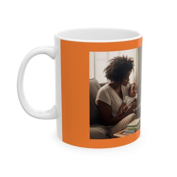 Ceramic Mug, (11oz, 15oz) "A Mother’s Gaze, A Future’s Promise" - Image 3