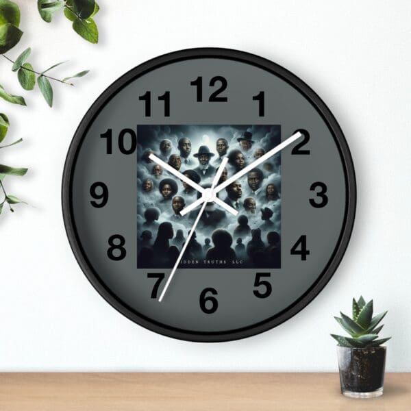 Wall Clock "Through the Mist, History Speaks." - Image 6