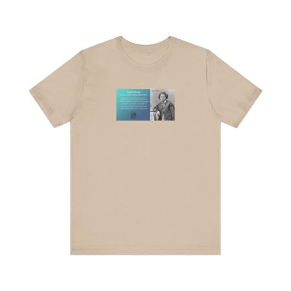 Unisex Jersey Short Sleeve Tee  "Sarah E. Goode: The Mind That Transformed Space" - Image 21