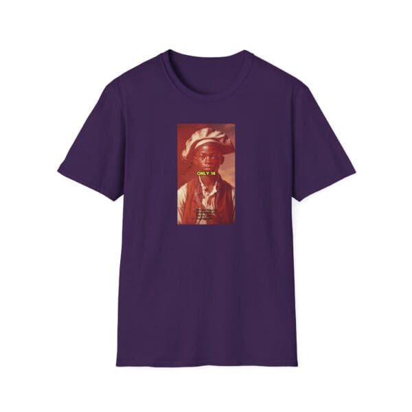 Vintage-Inspired Unisex Softstyle T-Shirt - 'ONLY 14' Graphic Tee "Thomas Fuller: Proof That Brilliance Knows No Chains." - Image 49