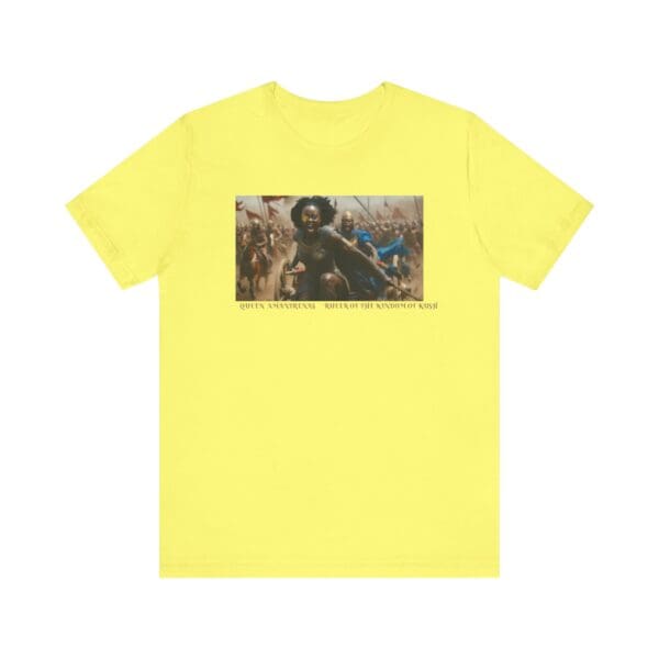Unisex Jersey Short Sleeve Tee "Queen Amanirenas: The Warrior Who Defied Rome" - Image 45