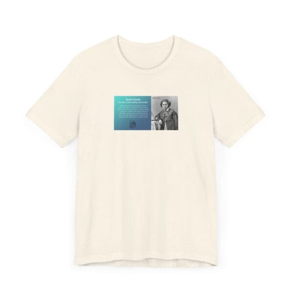 Unisex Jersey Short Sleeve Tee  "Sarah E. Goode: The Mind That Transformed Space" - Image 19