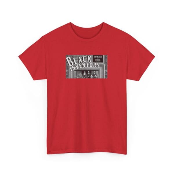Unisex Heavy Cotton Tee "Inventors Who Changed the World" - Image 47