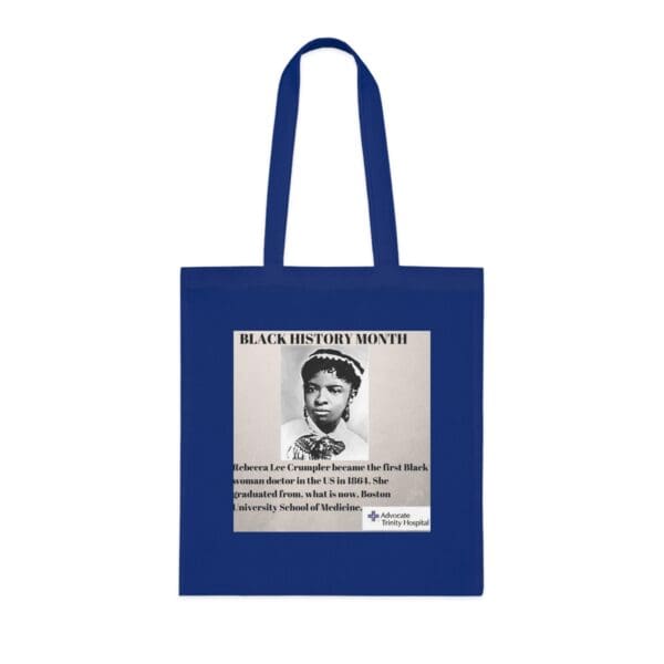 Cotton Canvas Tote Bag "Heal History – Carry Rebecca Lee Crumpler’s Legacy" - Image 13