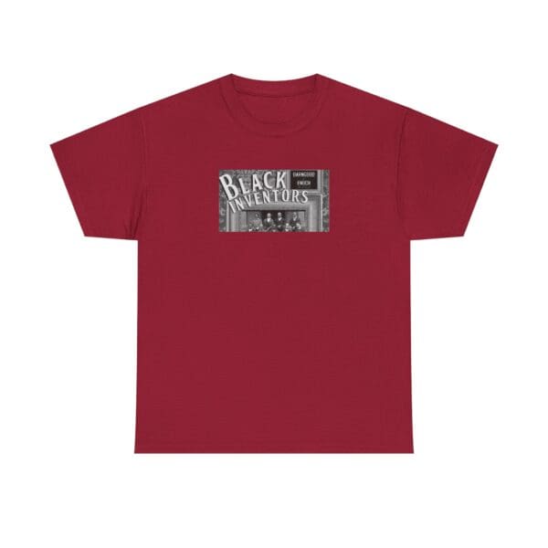 Unisex Heavy Cotton Tee "Inventors Who Changed the World" - Image 49