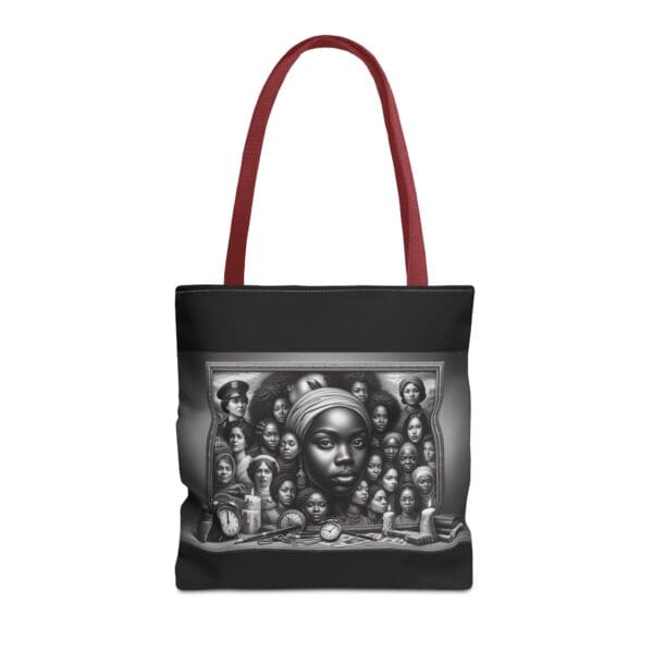 Tote Bag (AOP) “One Woman’s Strength. Generations Stand Behind Her.” - Image 9