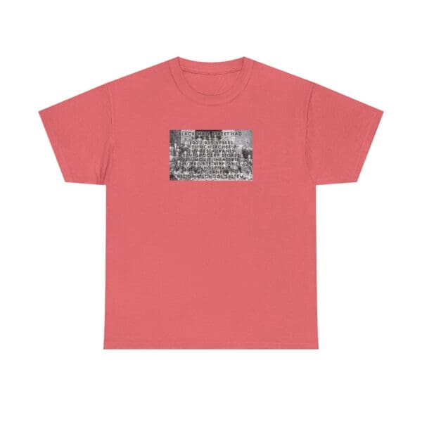 Unisex Heavy Cotton Tee "Black Wall Street: Built on Strength, Burned in Hate, Rising Again." - Image 5