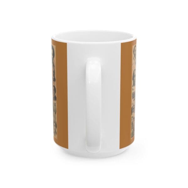 Ceramic Mug, (11oz, 15oz) Knowledge at the Table, Legacy in Their Hands" - Image 6