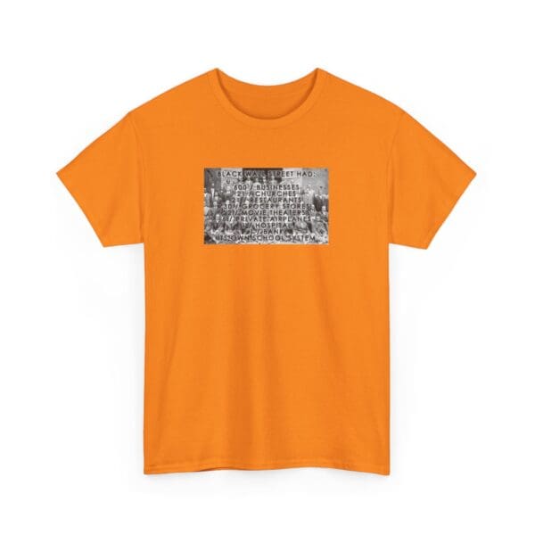 Unisex Heavy Cotton Tee "Black Wall Street: Built on Strength, Burned in Hate, Rising Again." - Image 35