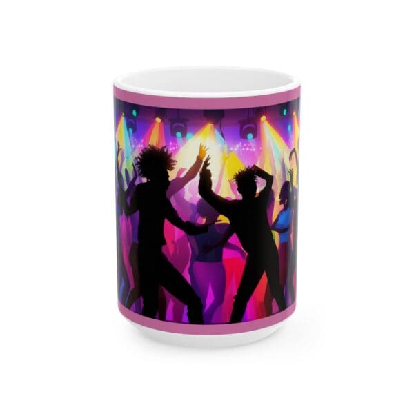 Ceramic Mug, (11oz, 15oz) "Rhythm, Color, Culture—A Dance Worth Celebrating" - Image 5