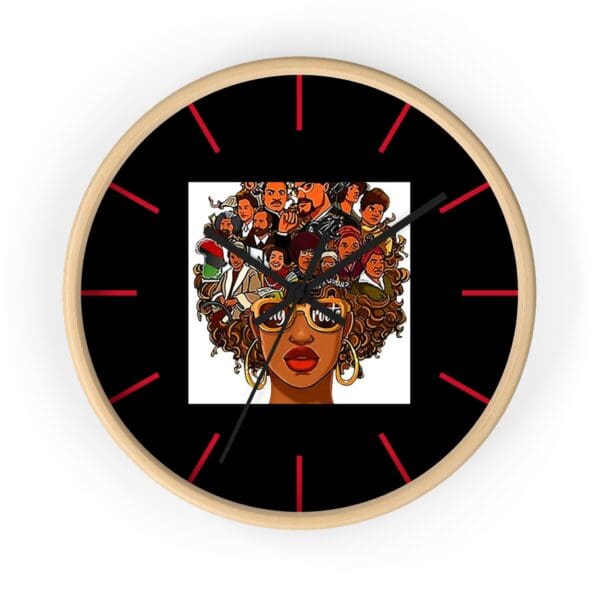 Wall Clock "Time Woven in Legacy." - Image 7