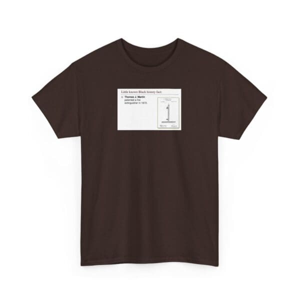 Unisex Heavy Cotton Tee "Fire Safety Revolutionized—Thomas J. Martin’s Legacy Burns Bright." - Image 23