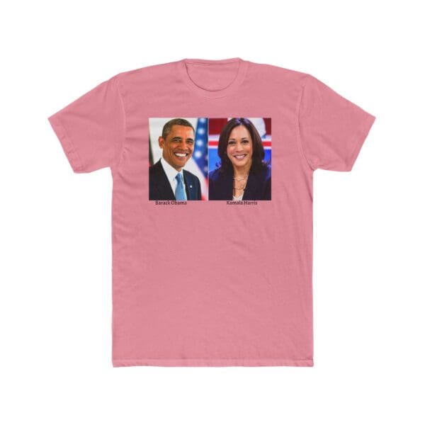 Unisex Cotton Crew Tee "First Black President, First Woman VP—A Legacy of Change" - Image 31