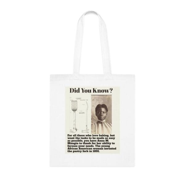 Natural Tote Bag "From kitchen to creation—Mangin’s legacy endures."