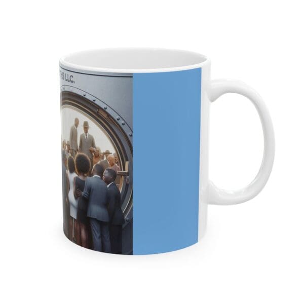 Ceramic Mug, (11oz, 15oz) "Unlock the Past. Empower the Future." - Image 4
