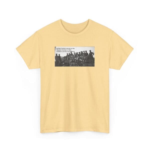 Unisex Heavy Cotton Tee "Buffalo Soldiers—The Backbone of the Frontier" - Image 11
