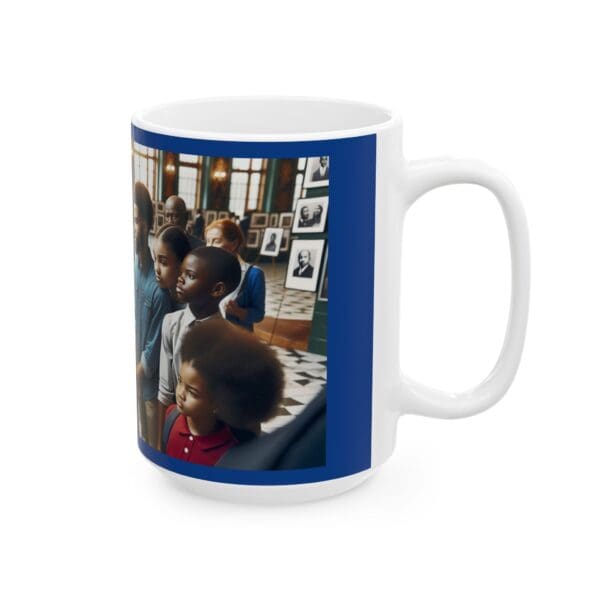 Ceramic Mug, (11oz, 15oz) "Black History: Seen, Learned, Remembered." - Image 8