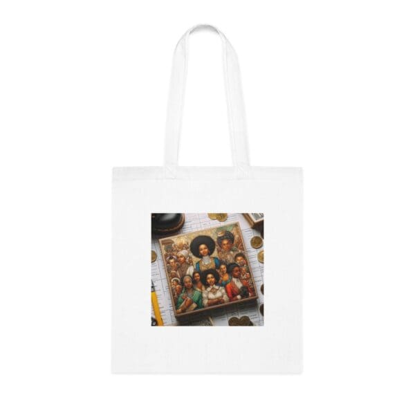 Cotton Canvas Tote Bag "A Vision of Strength—Wear Your Inspiration