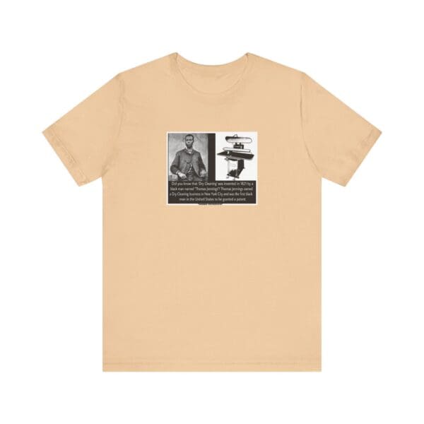 Unisex Jersey Short Sleeve Tee "Thomas L. Jennings: First Black Patent Holder, Forever a Trailblazer" - Image 21