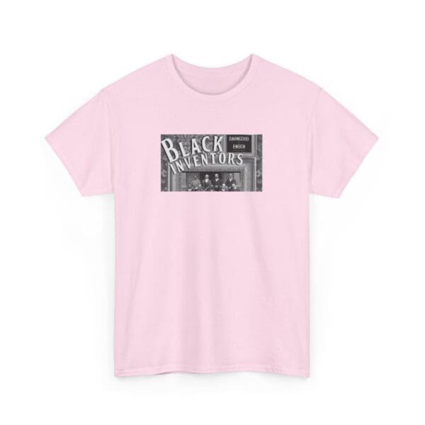 Unisex Heavy Cotton Tee "Inventors Who Changed the World" - Image 43