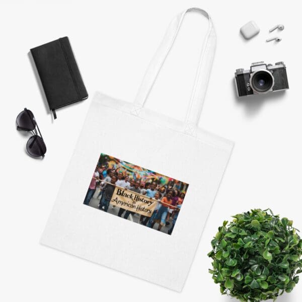 Tote Bag (AOP) "Carry the Movement – Black History Is American History" - Image 3