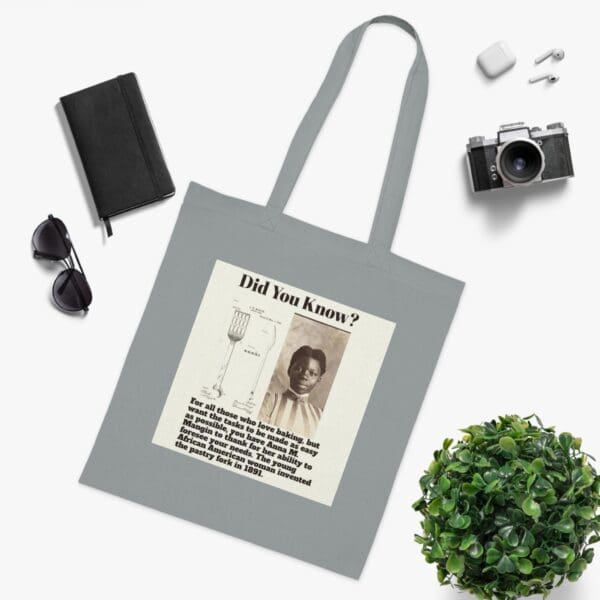 Natural Tote Bag "Carry Ingenuity: Celebrating the Legacy of Anna M. Mangin" - Image 6