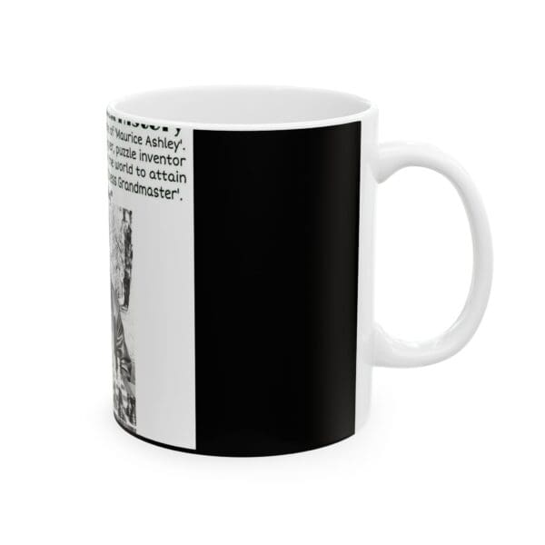 Black Mug, 11oz 15oz More Than Moves, More Than Chess—Maurice Ashley’s Legacy - Image 4