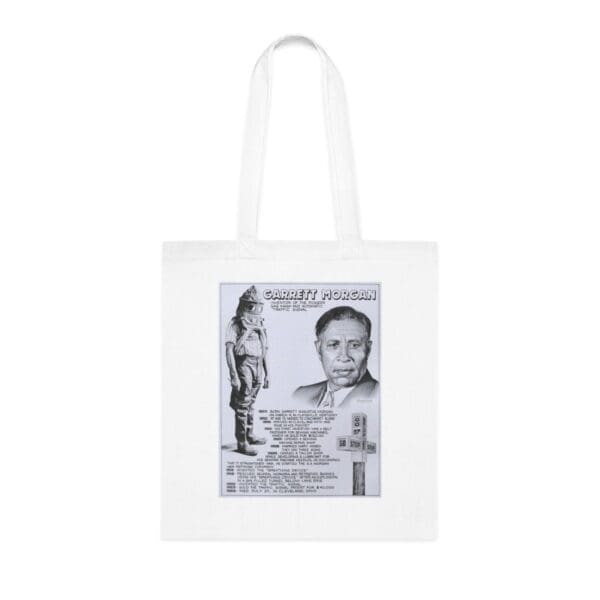 Cotton Canvas Tote Bag "Signal for Change – Carry Garrett Morgan’s Legacy"